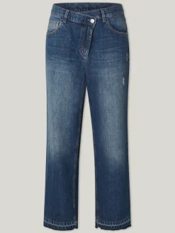 Jeans mit weitem Bein