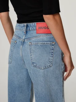 Jeans mit weitem Bein