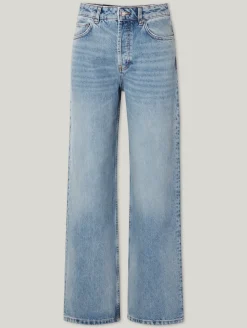 Jeans mit weitem Bein