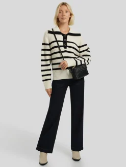 Jeans mit weitem Bein