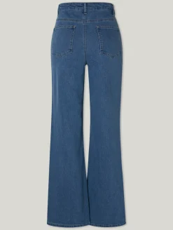 Jeans mit weitem Bein