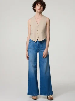 Jeans mit weitem Bein