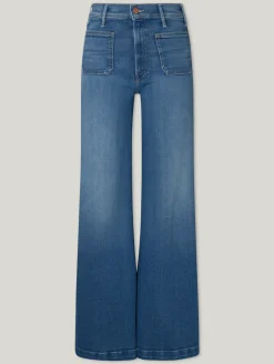 Jeans mit weitem Bein