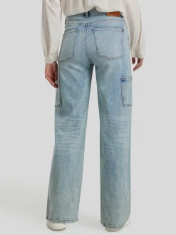 Jeans mit weitem Bein ALIA