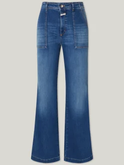 Jeans mit weitem Bein ARIA