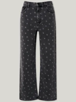 Jeans mit weitem Bein FJEA