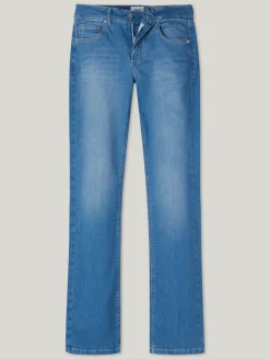 Jeans mit weitem Bein LENI