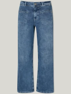 Jeans mit weitem Bein LINN POCKET