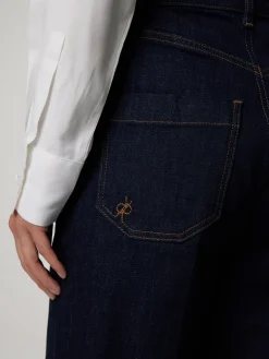 Jeans mit weitem Bein MIRU LONG