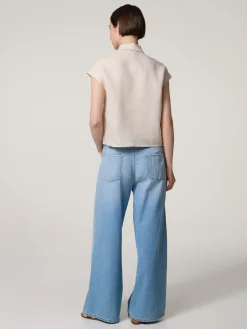 Jeans mit weitem Bein PALAZZO