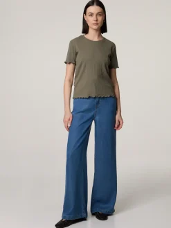 Jeans mit weitem Bein RABI