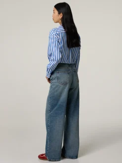 Jeans mit weitem Bein SASHELLY