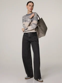 Jeans mit weitem Bein SUNNY