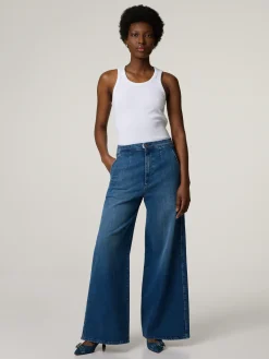 Jeans mit weitem Bein THE RAVER