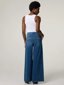 Jeans mit weitem Bein THE RAVER