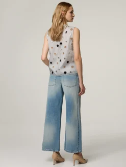 Jeans mit Wide Leg