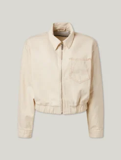 Jeansjacke mit Bio-Baumwolle