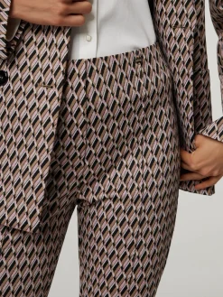 Jersey-Hose mit Flared Leg