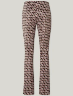 Jersey-Hose mit Flared Leg