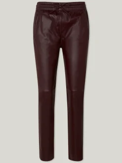 Jogginghose aus Nappaleder GIFT