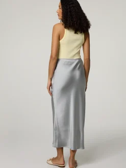 Jupe aus Satin SAAGNETA