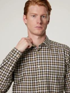 Kariertes Hemd im Regular Fit