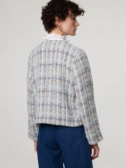 Kastenjacke aus Bouclé