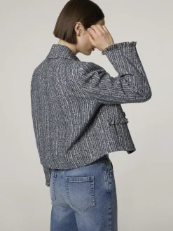 Kastenjacke aus Tweed