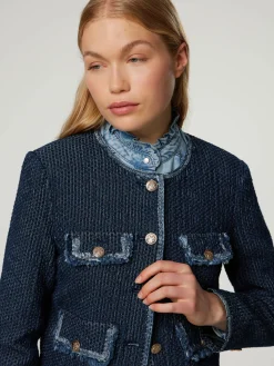 Kastenjacke im Denim-Look DIANA
