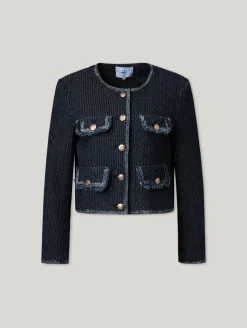 Kastenjacke im Denim-Look DIANA