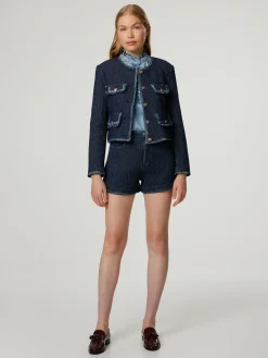 Kastenjacke im Denim-Look DIANA