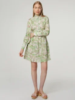 Kleid aus Leinen ALMONDI