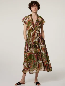 Kleid mit Allover-Print