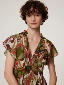 Kleid mit Allover-Print