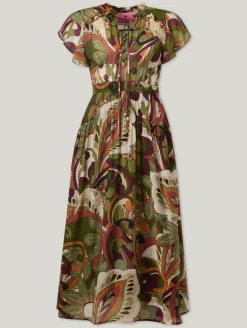 Kleid mit Allover-Print