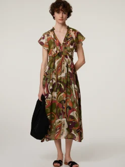 Kleid mit Allover-Print