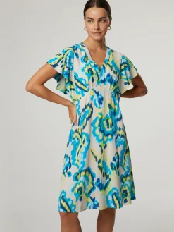 Kleid mit Allover-Print