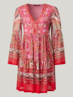 Kleid mit Allover-Print