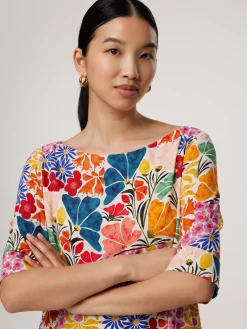 Kleid mit Blumenprint