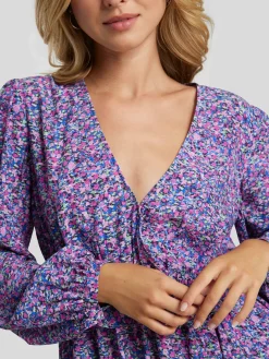 Kleid mit floralem Print