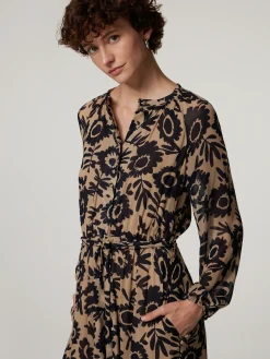 Kleid mit Flower-Print