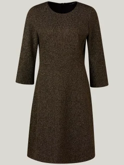 Kleid mit Metallic-Effekt