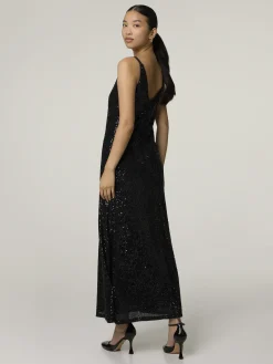 Kleid mit Pailletten