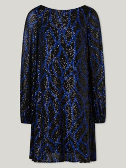 Kleid mit Pailletten COMMA4