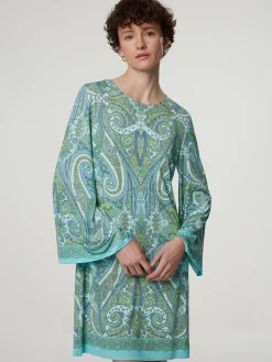 Kleid mit Paisley-Print