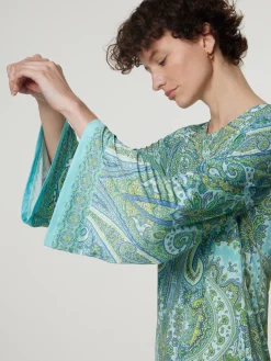 Kleid mit Paisley-Print