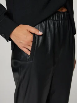 Kunstlederhose