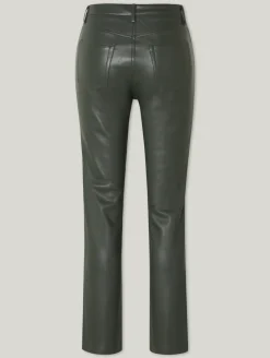 Kunstlederhose im Regular Fit