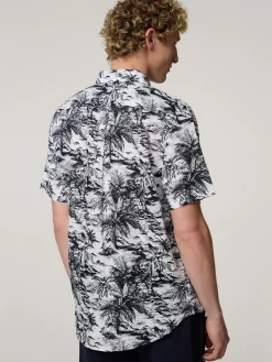 Kurzarhemd aus Leinen