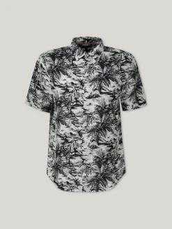 Kurzarhemd aus Leinen